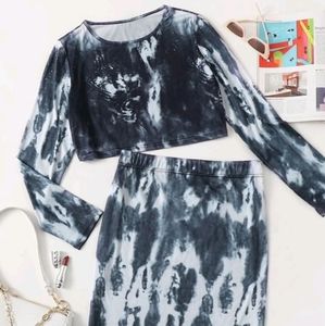 2PCS SKIRT SET 3for$30